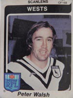 Similar to his political namesake, Walsh's memoirs were titled "Confessions of a Failed Halfback"